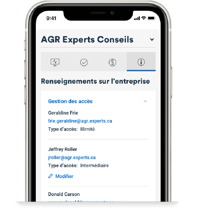 plateforme mobile de la bdc, sécurité