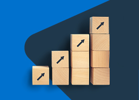 wooden blocks stacked in ascending order, Monthly Economic Letter