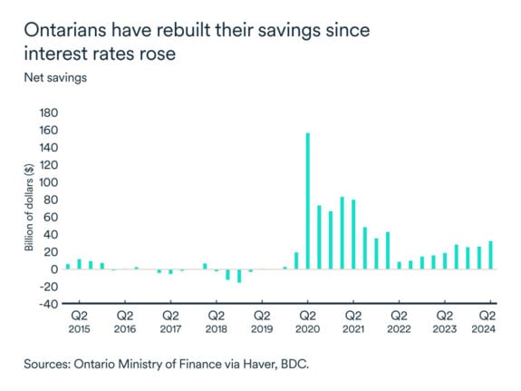 MEL January 2025 graph: Net savings